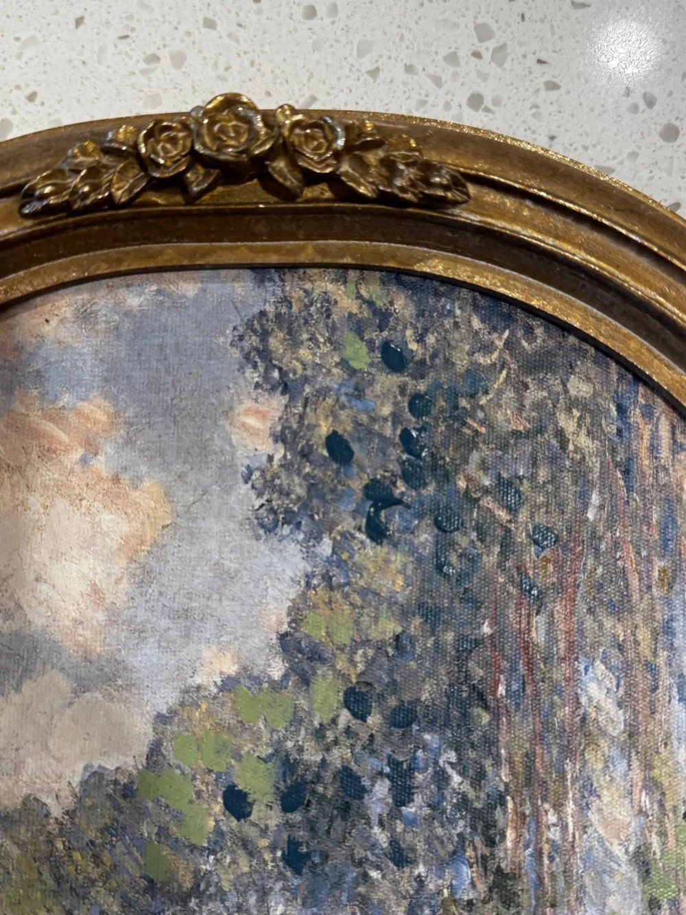 Collection of 3 impressionsist wall art frames